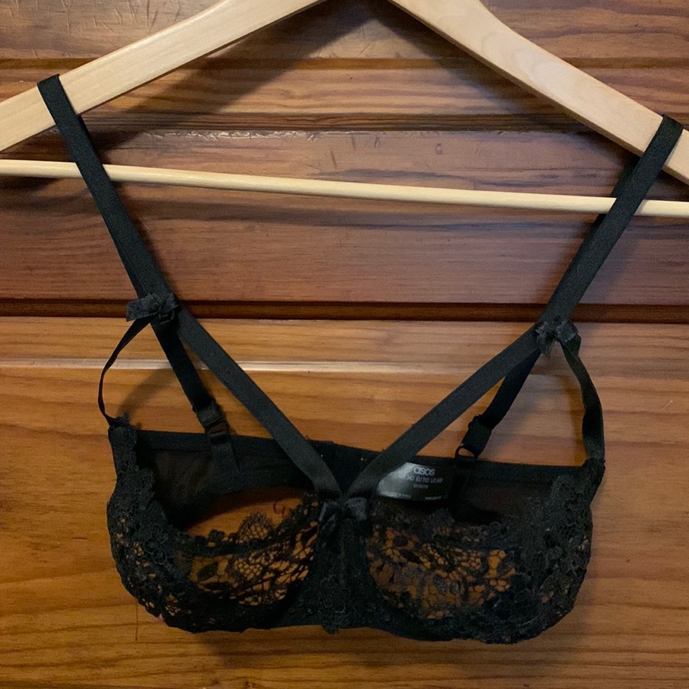 ASOS Lace Bondage Bra 32D
